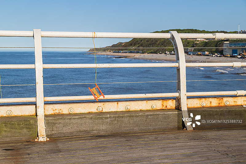 废弃的蟹笼线图片素材