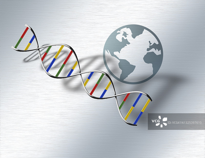 世界遗传DNA图片素材