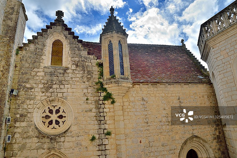 罗卡马杜尔：圣索沃尔教堂和圣阿马杜尔地下室图片素材