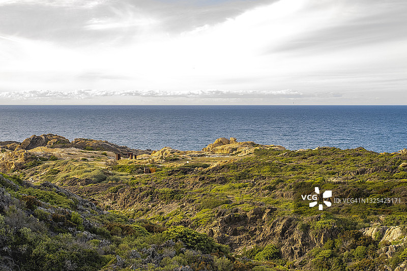 岩石荒地景观图片素材
