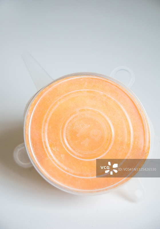 硅胶盖覆盖西葫芦特写图片素材