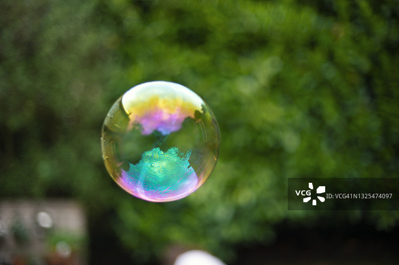 漂浮的肥皂泡图片素材