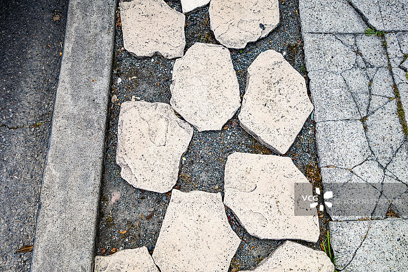 创意人行道修复图片素材