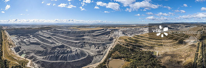 煤矿全景图片素材