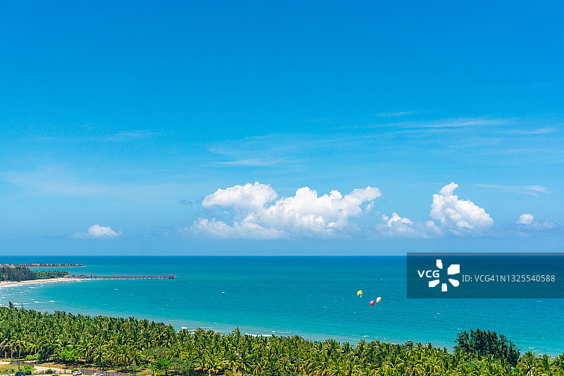 海南博鳌海湾午后风光图片素材