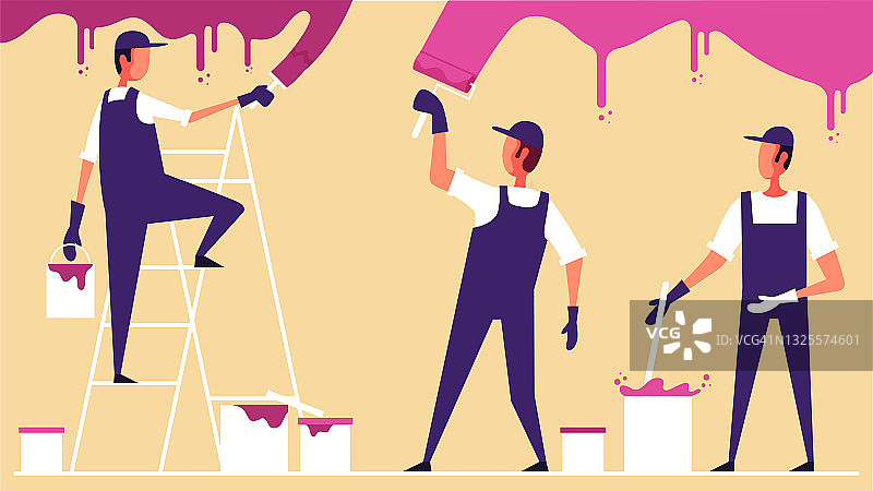 画家背景图片素材