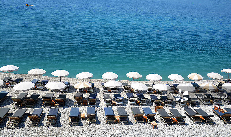 法国城市海滩图片素材