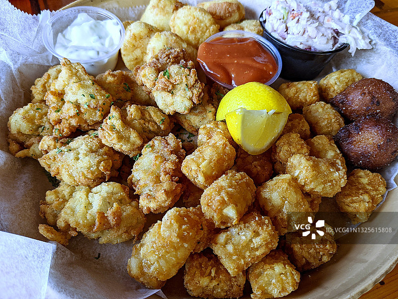 炸牡蛎图片素材