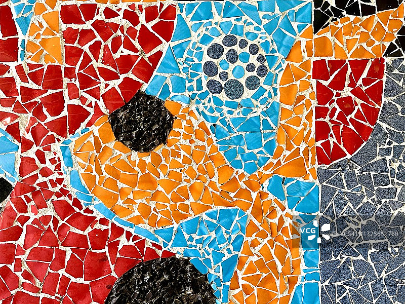 马赛克艺术作品图片素材