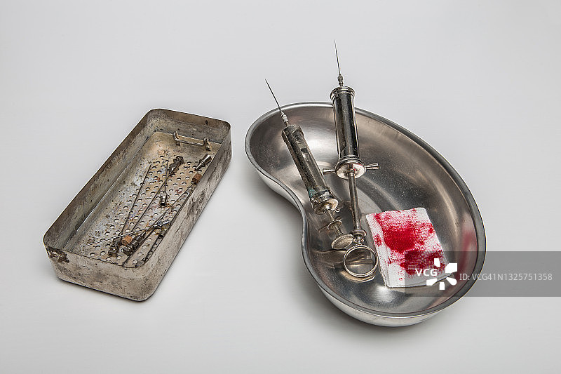 两次旧注射图片素材
