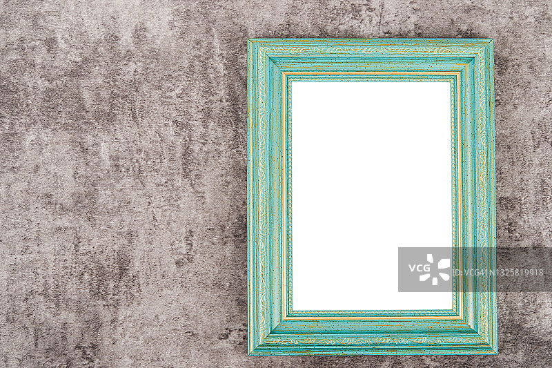 木纹背景上的相框图片素材