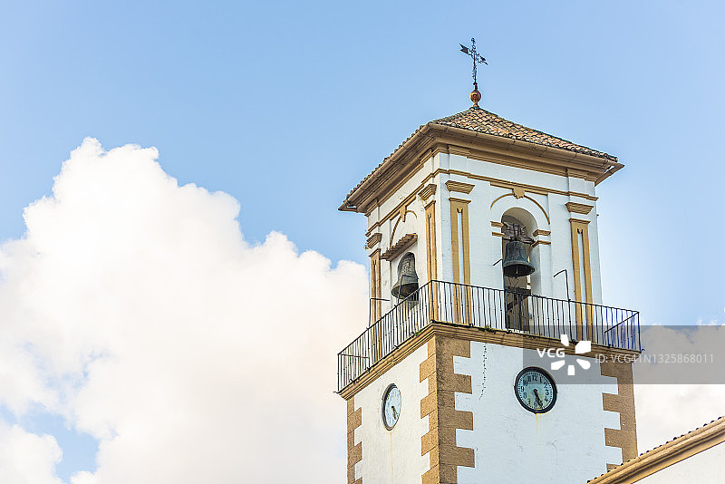 格拉扎莱马的钟楼图片素材