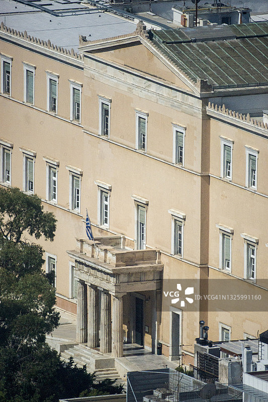 希腊议会大厦，雅典图片素材