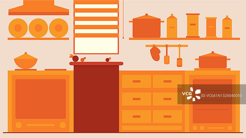 卡通厨房图片素材