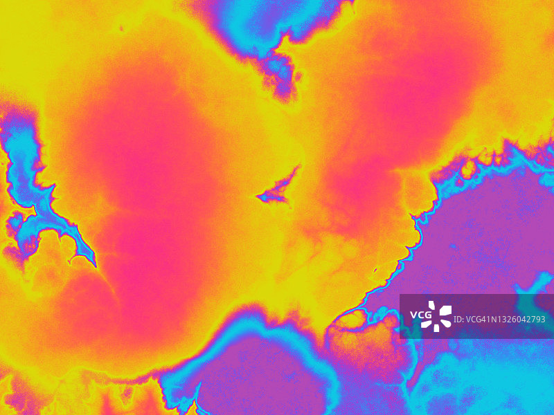 抽象彩色霓虹灯波浪背景图片素材
