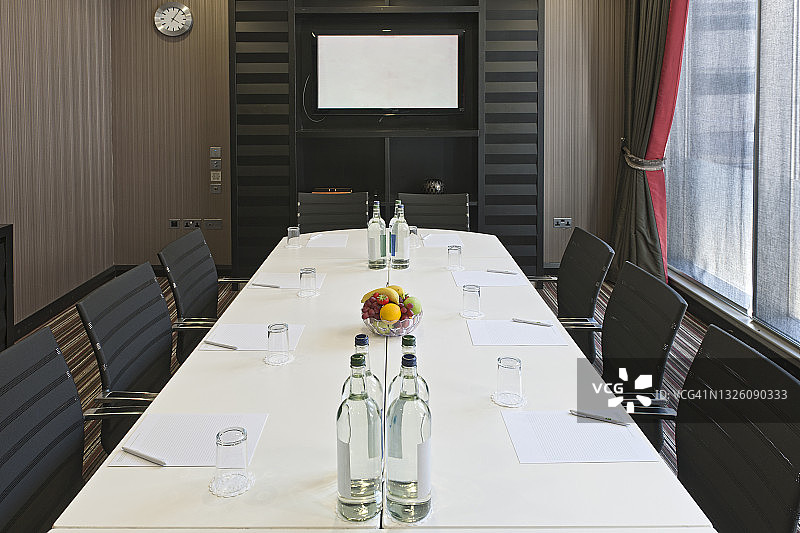 英格兰酒店的空旷会议室图片素材