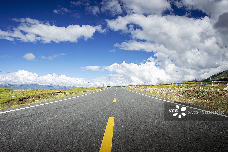 蓝天和白云图片素材