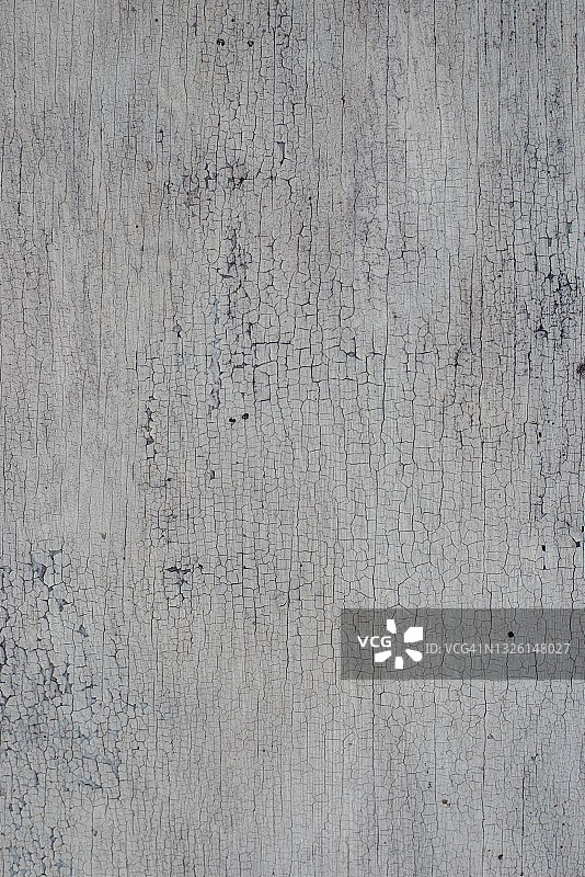 木头上剥落的白色油漆图片素材