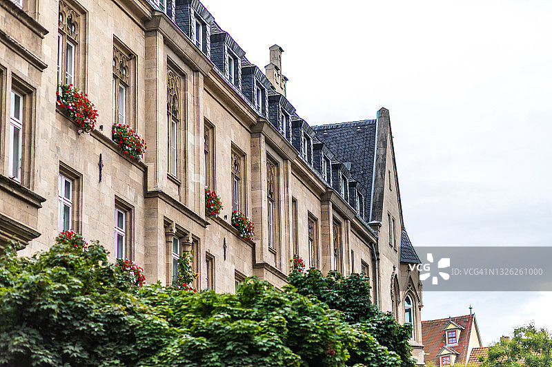 德国埃尔福特的老房子图片素材