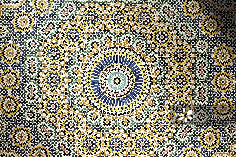 摩洛哥南部瓦尼拉山谷特洛埃特城堡图片素材