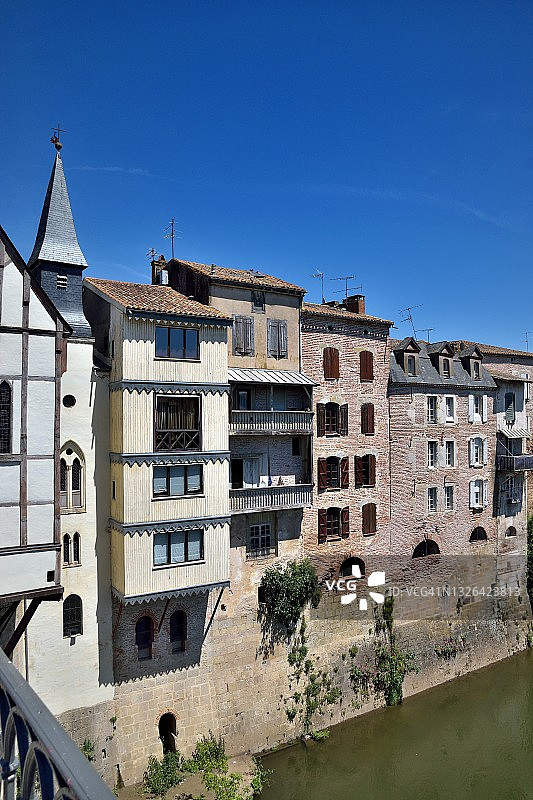 洛特河畔新城的格拉斯圣母与喜乐小教堂图片素材