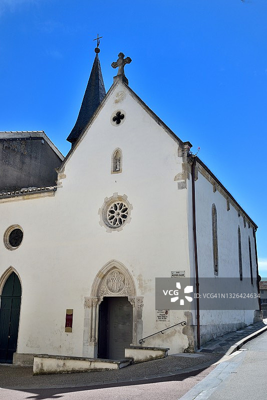 洛特河畔新城的格拉斯圣母与喜乐小教堂图片素材