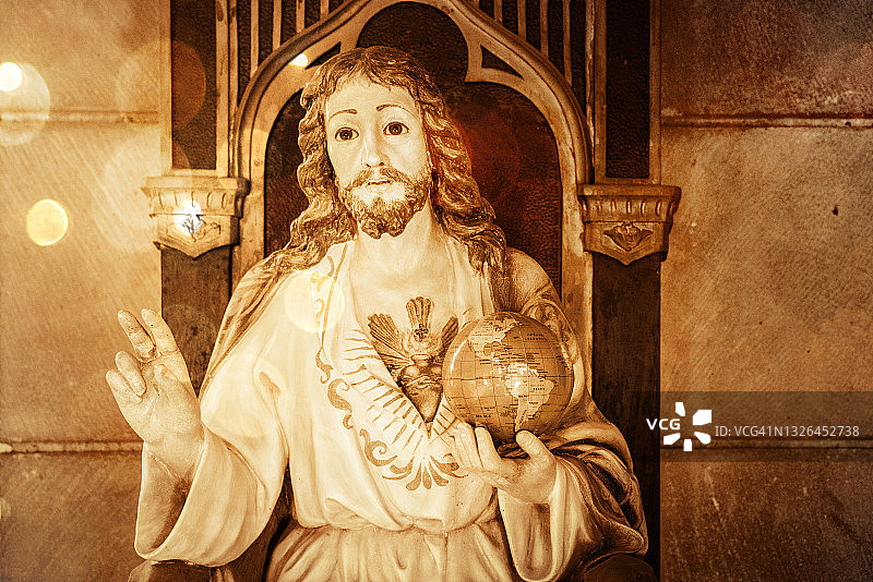耶稣圣心老照片图片素材