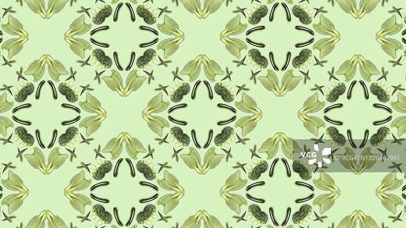 蔬菜万花筒图片素材