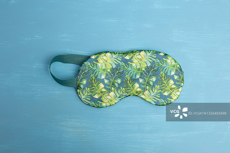 热带风睡眠眼罩图片素材