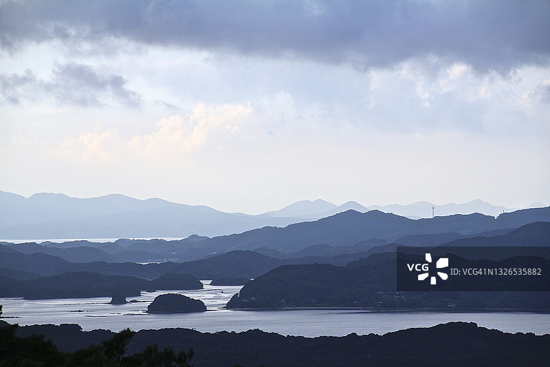 平静的海面图片素材