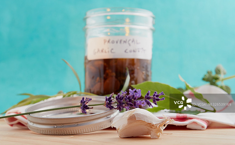普罗旺斯蒜油封图片素材