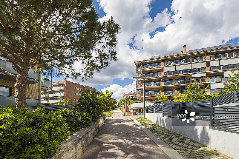 圣库加特的公寓图片素材