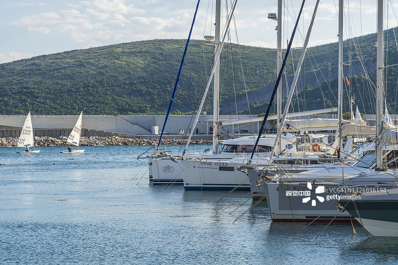 首届欧洲帆船锦标赛图片素材