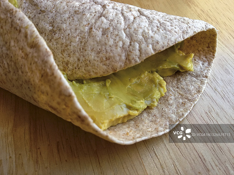 牛油果玉米饼卷图片素材