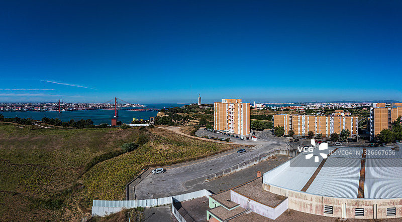 阿尔马达鸟瞰图图片素材