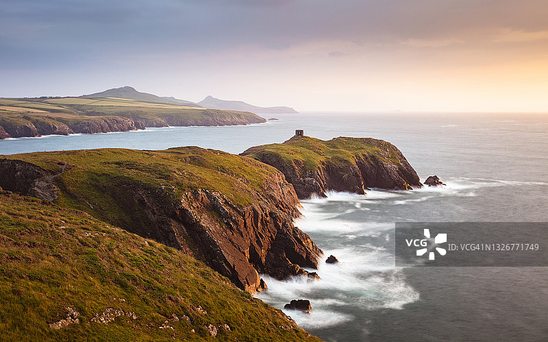 彭布罗克郡海岸线图片素材