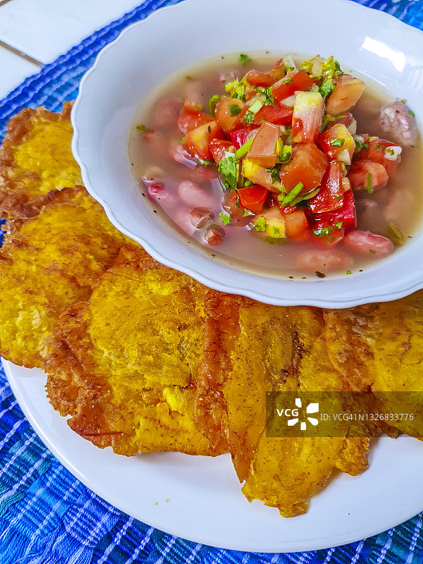 哥斯达黎加特色美食：奇弗里霍图片素材