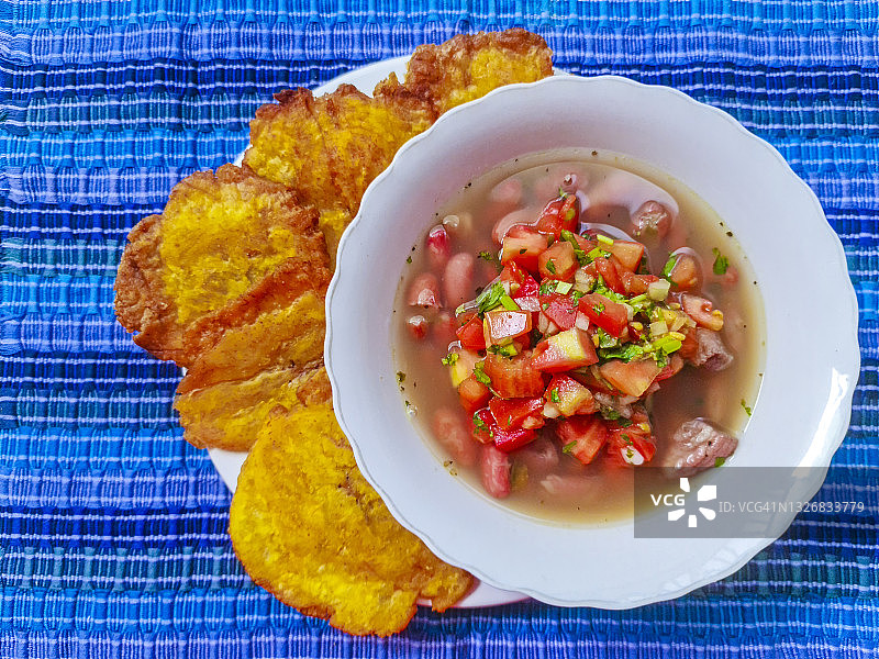 哥斯达黎加特色美食：奇弗里霍图片素材