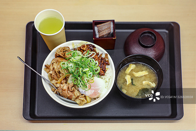 米饭碗定食图片素材