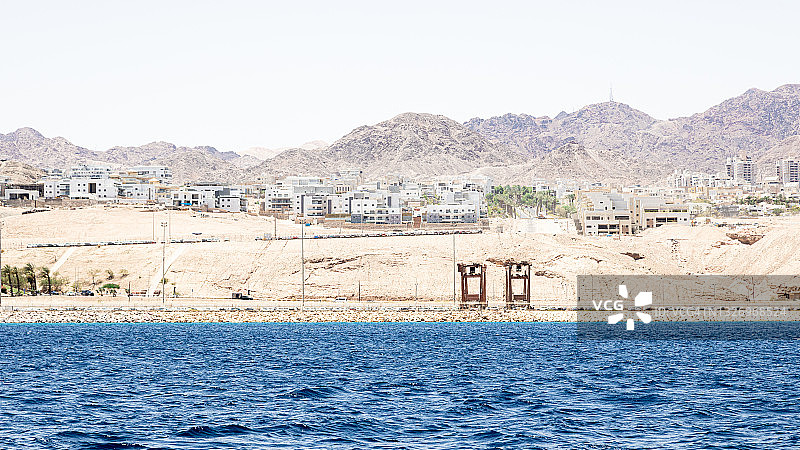 埃拉特住宅建筑远景图片素材