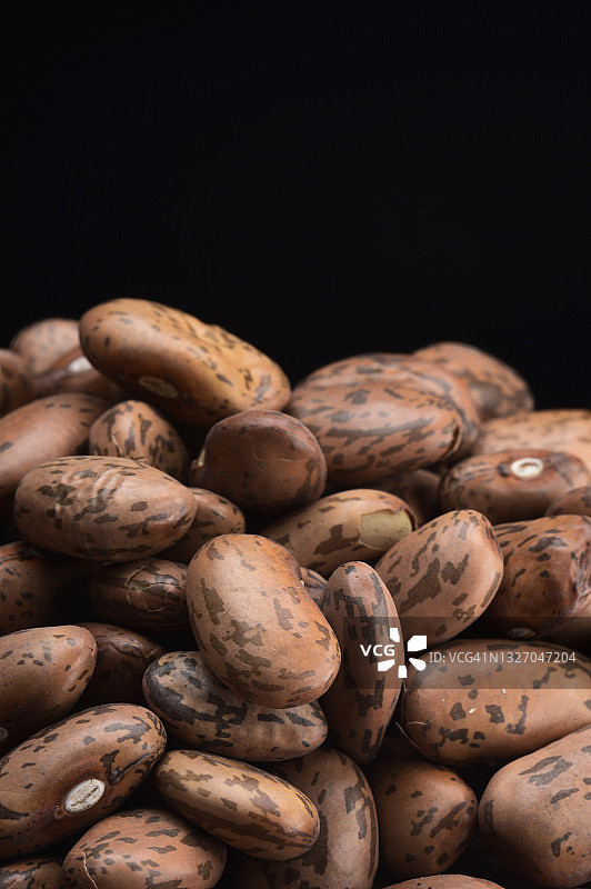 未煮的斑豆图片素材