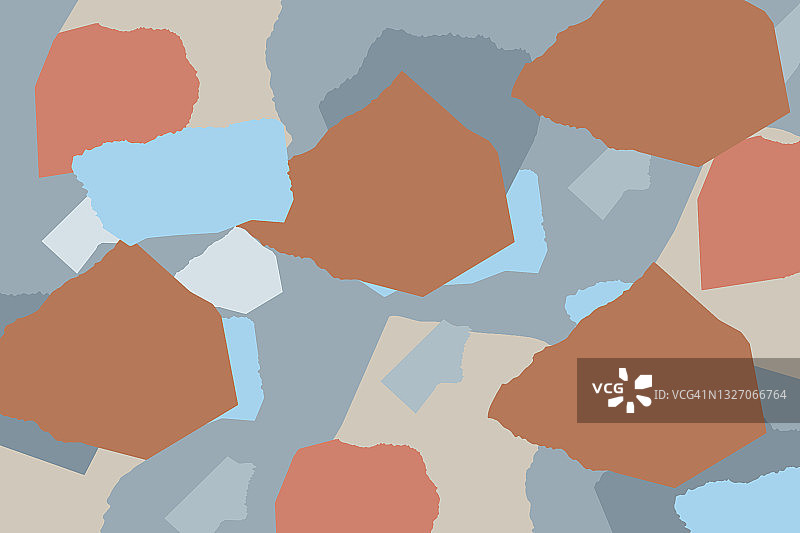 粉蓝色和深粉色手绘斑点抽象无缝图案图片素材