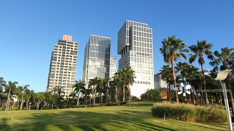 深圳前海自由贸易区综合体图片素材