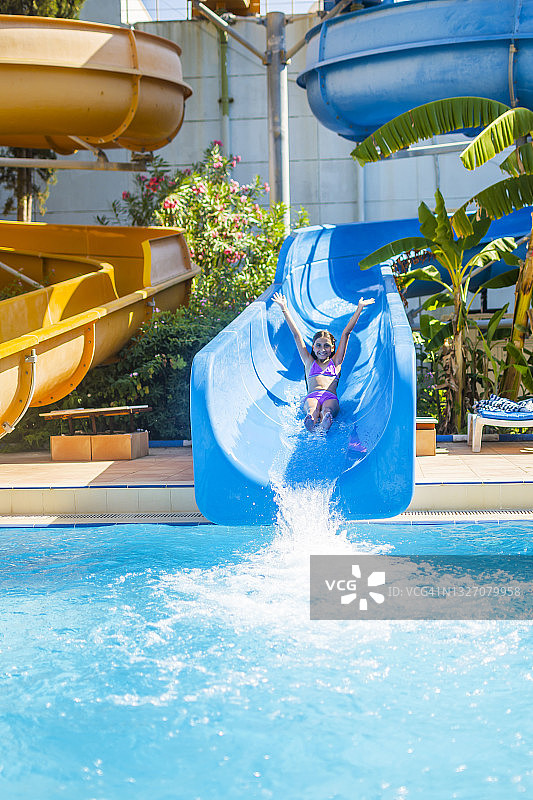 水上乐园乐趣图片素材