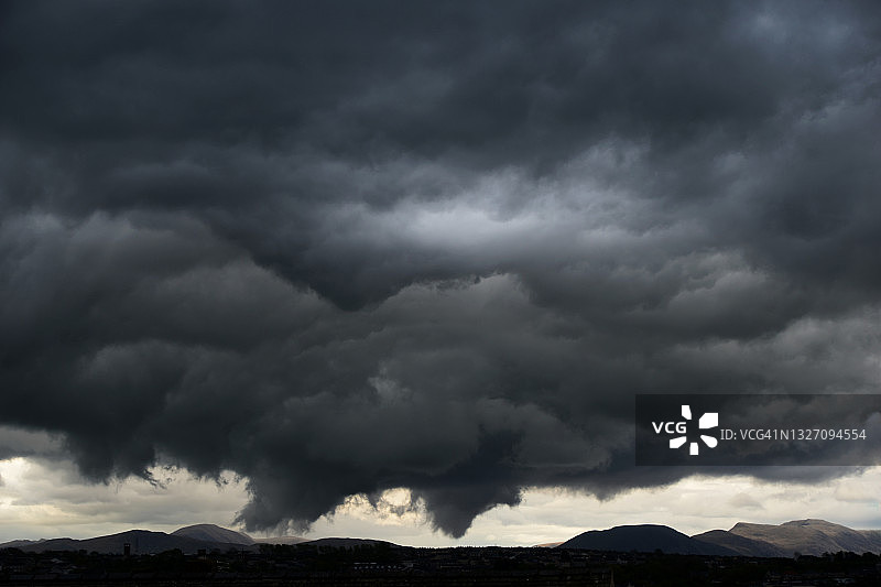 坎布里亚高沼地的戏剧图片素材