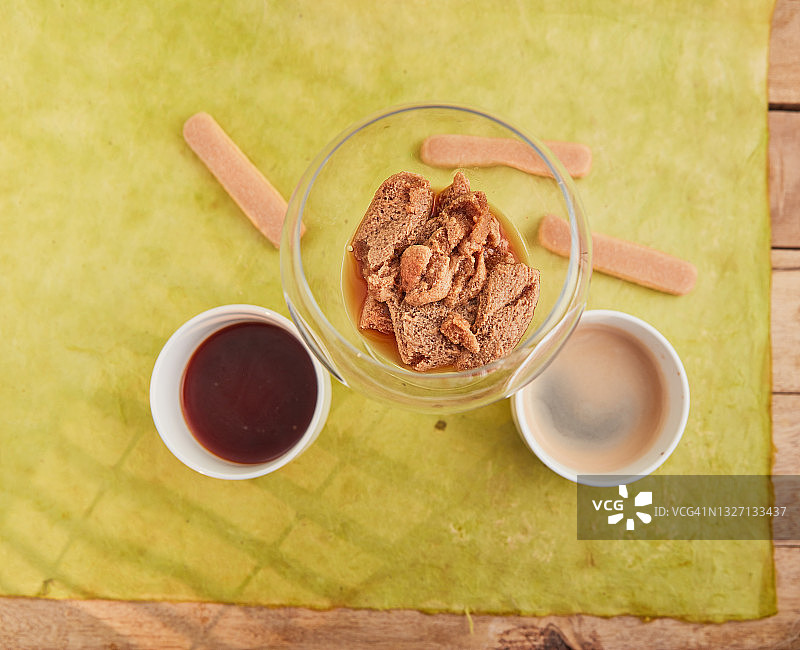 手指饼干与咖啡图片素材