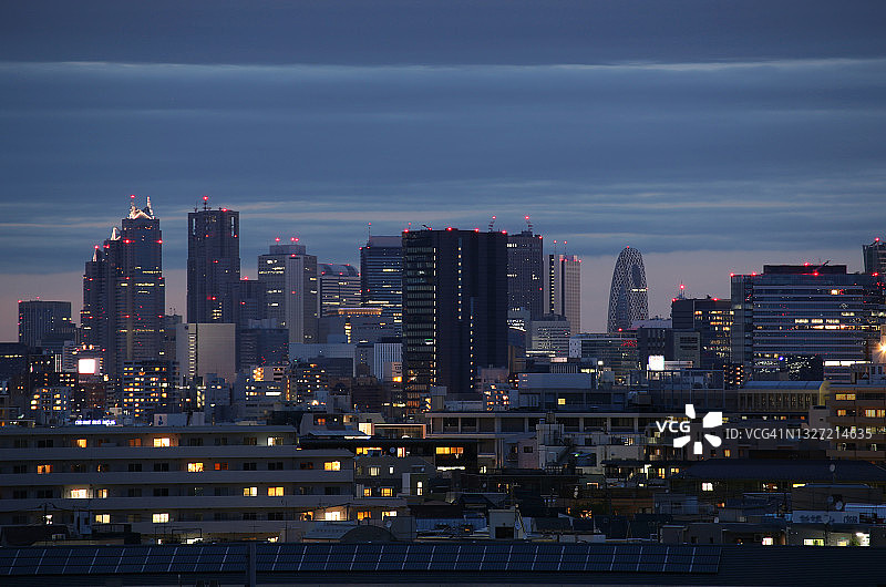 城市夜景图片素材