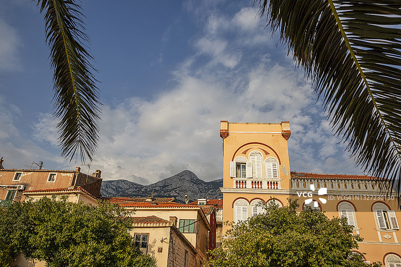 克罗地亚斯普利特-达尔马提亚县马卡尔斯卡别墅图片素材