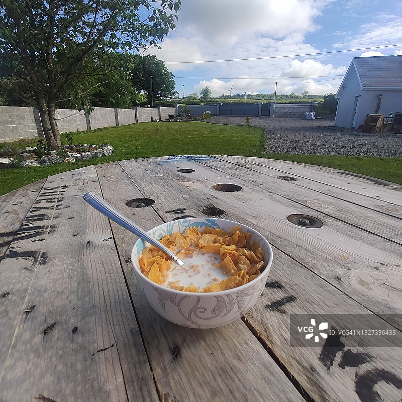 户外早餐图片素材