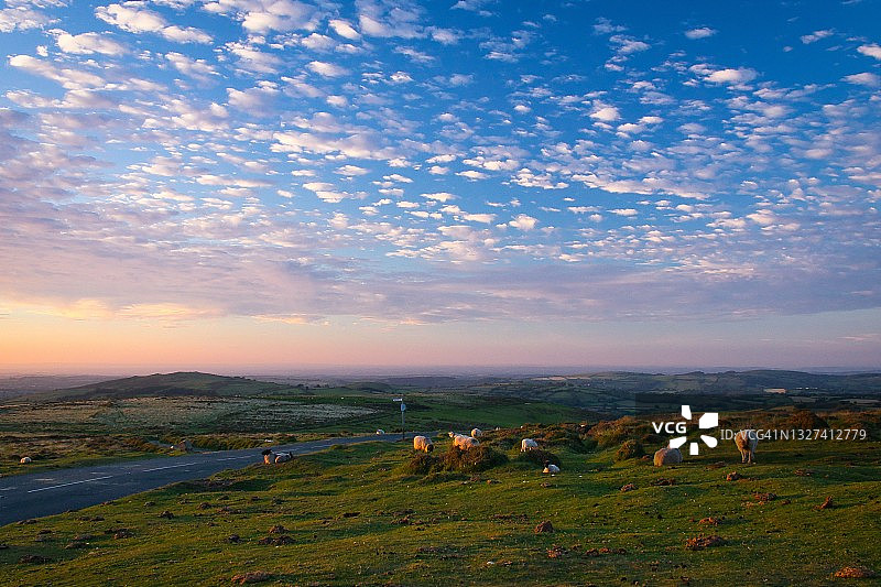 夏季达特穆尔国家公园图片素材